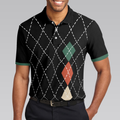 Best Dad By Par Polo Shirt Best Argyle Pattern Golf Shirt For Male Golf Gift Idea For Dad On Fathers Day - 5