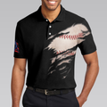 America Baseball Polo Shirt American Flag Baseball Shirt For Men - 5