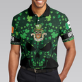 St Patricks Day Skull Polo Shirt Cool Skull St Patricks Day Polo Shirt St Patrick Shirt For Men - 4