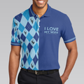 I Love It When My Wife Lets Me Go Golfing Men Polo Shirt Seamless Pattern Husband Golf Shirt For Men - 5