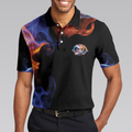 There Is No Crying In Bowling Just Lots Of Swearing Bowling Polo Shirt Cool Flame Pattern Bowling Shirt Design - 4