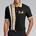 The Golf Father Polo Shirt Black Timeless Golfing Shirt For Male Players Best Golf Gift - 5