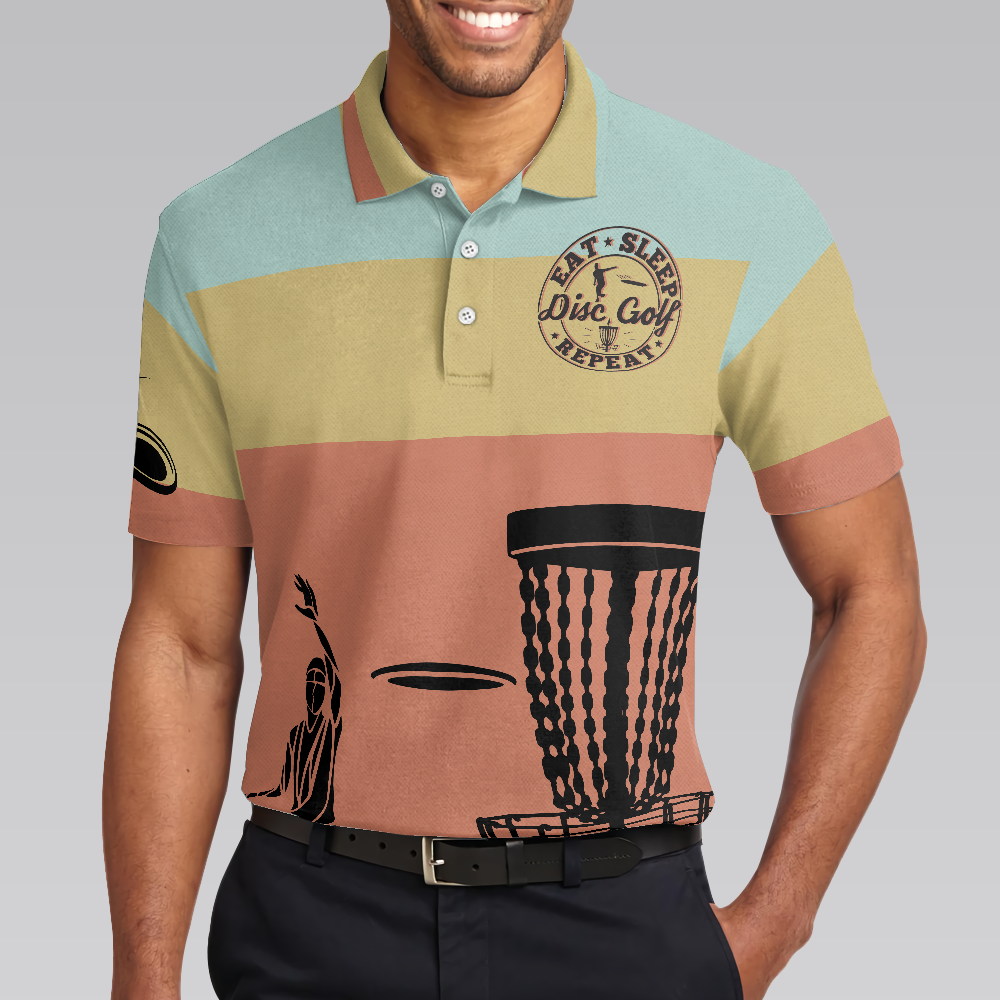 I Love It When My Wife Let Me Play Disc Golf Polo Shirt Funny Disc Golf Shirt With Sayings Best Disc Golf Gift - 4