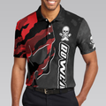 Coolest Skull Bowling With Camouflage Pattern Bowling Polo Shirt Camo Bowling Shirt For Men - 5