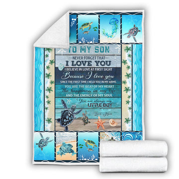 Blanket Turtle To My Son - 1