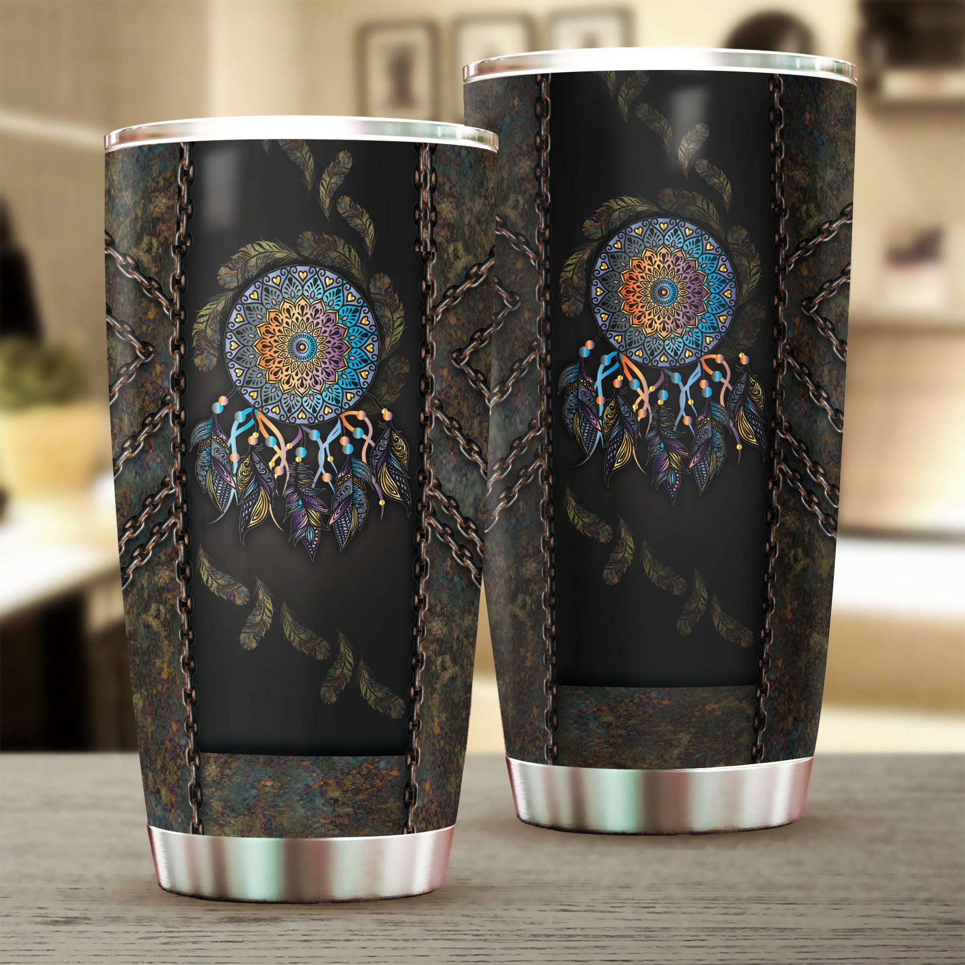 Native Tumbler, Gift for Native Americans - TB296PA - BMGifts (formerly Best Memorial Gifts)