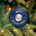 Navy Midshipmen Fitness Circle Aluminium Ornament 2 Side Trending New Arrivals H52883 ETUG311023