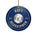 Navy Midshipmen Fitness Circle Aluminium Ornament 2 Side Trending New Arrivals H52883 ETUG311023