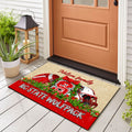 NC State Wolfpack Doormat Personalized Your Name, Sport Team Doormat, Christmas Gifts For Football Fan, Home Decor ETHY-52726