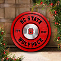 NC State Wolfpack Fitness Circle Aluminium Ornament 2 Side Trending New Arrivals H52883 ETUG311023