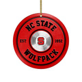 NC State Wolfpack Fitness Circle Aluminium Ornament 2 Side Trending New Arrivals H52883 ETUG311023