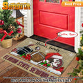 NCAA07-Florida State Seminoles Football X-Mas Doormat - Custom name