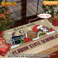 NCAA07-Florida State Seminoles Football X-Mas Doormat - Custom name