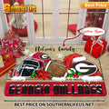 NCAA08-Georgia Bulldogs Football X-Mas Doormat - Custom name