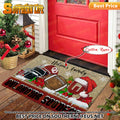 NCAA10-Oklahoma Sooners Football X-Mas Doormat – Custom name