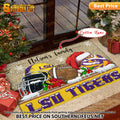 NCAA13-LSU Tigers Football X-Mas Doormat – Custom name