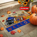 NCAA23-Boise State Broncos Welcome Fall Football Doormat - Custom name