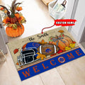 NCAA23-Boise State Broncos Welcome Fall Football Doormat - Custom name