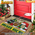 NCAA26-Oregon Ducks Football X-Mas Doormat – Custom name