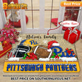NCAA28-Pittsburgh Panthers Football X-Mas Doormat – Custom name
