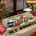 NCAA33-UCF Knights Football X-Mas Doormat – Custom name
