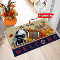 NCAA39-American Athletic Conference Welcome Fall Football Doormat - Custom name