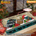 NCAA46-Coastal Carolina Chanticleers Football X-Mas Doormat – Custom name
