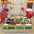 NCAA48-Colorado State Rams Football X-Mas Doormat – Custom name