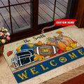 NCAA60-Northern Colorado Bears Welcome Fall Football Doormat - Custom name
