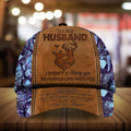 Premium To My Husband Deer Hunting Hats 3D Multicolor | Hatstalk VNADES
