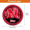 Nebraska Cornhuskers Circle Aluminium Custom Ornament 2 Side Trending New Arrivals H52912 ETUG311023