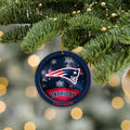 New England Patriots Circle Aluminium Custom Ornament 2 Side Trending New Arrivals H52912 ETUG311023