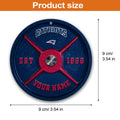 New England Patriots Fitness Circle Aluminium Custom Ornament 2 Side Trending New Arrivals H52884 ETUG311023