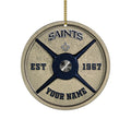 New Orleans Saints Fitness Circle Aluminium Custom Ornament 2 Side Trending New Arrivals H52884 ETUG311023