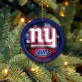New York Giants Circle Aluminium Custom Ornament 2 Side Trending New Arrivals H52912 ETUG311023