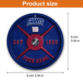 New York Giants Fitness Circle Aluminium Custom Ornament 2 Side Trending New Arrivals H52884 ETUG311023