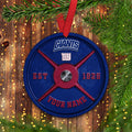 New York Giants Fitness Circle Aluminium Custom Ornament 2 Side Trending New Arrivals H52884 ETUG311023