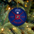 New York Giants Fitness Circle Aluminium Custom Ornament 2 Side Trending New Arrivals H52884 ETUG311023