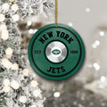 New York Jets Fitness Circle Aluminium Ornament 2 Side Trending New Arrivals H52883 ETUG311023