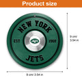 New York Jets Fitness Circle Aluminium Ornament 2 Side Trending New Arrivals H52883 ETUG311023