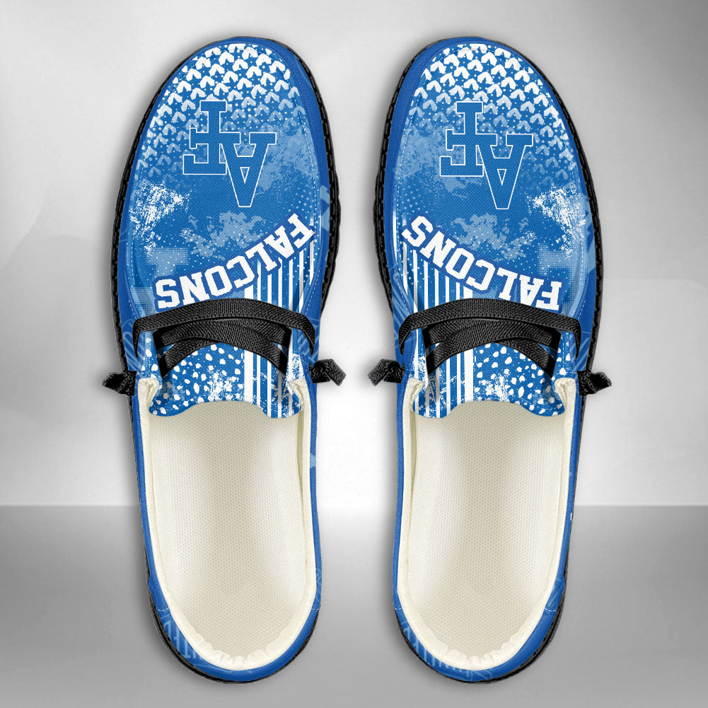 NCAA Air Force Falcons Custom Name Hey Dude Shoes 03 M7