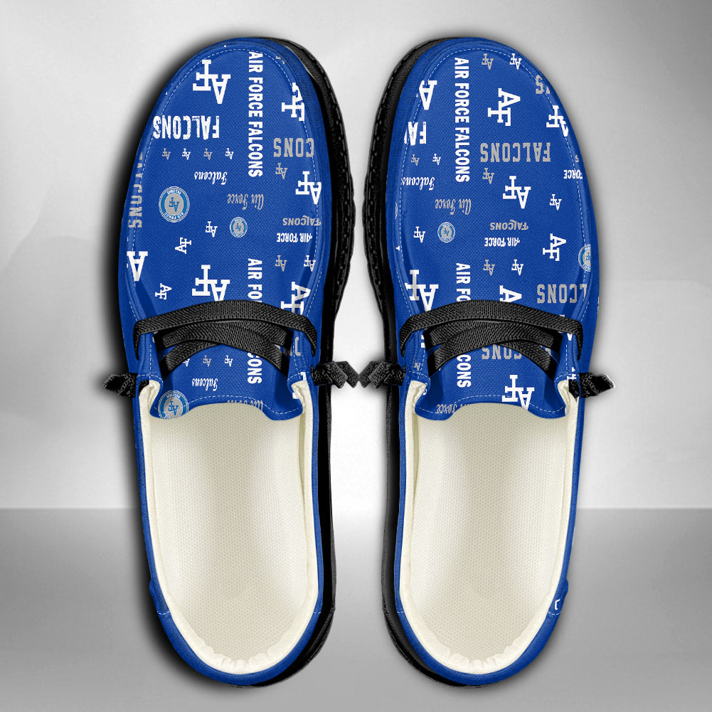 NCAA Air Force Falcons Custom Name Hey Dude Shoes 04 M7