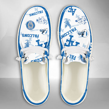 NCAA Air Force Falcons Custom Name Hey Dude Shoes 04 M79