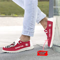 NCAA Alabama Crimson Tide - Custom Name Hey Dude Shoes 02