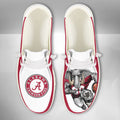 NCAA Alabama Crimson Tide - Custom Name Hey Dude Shoes 02