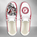 NCAA Alabama Crimson Tide - Custom Name Hey Dude Shoes 02