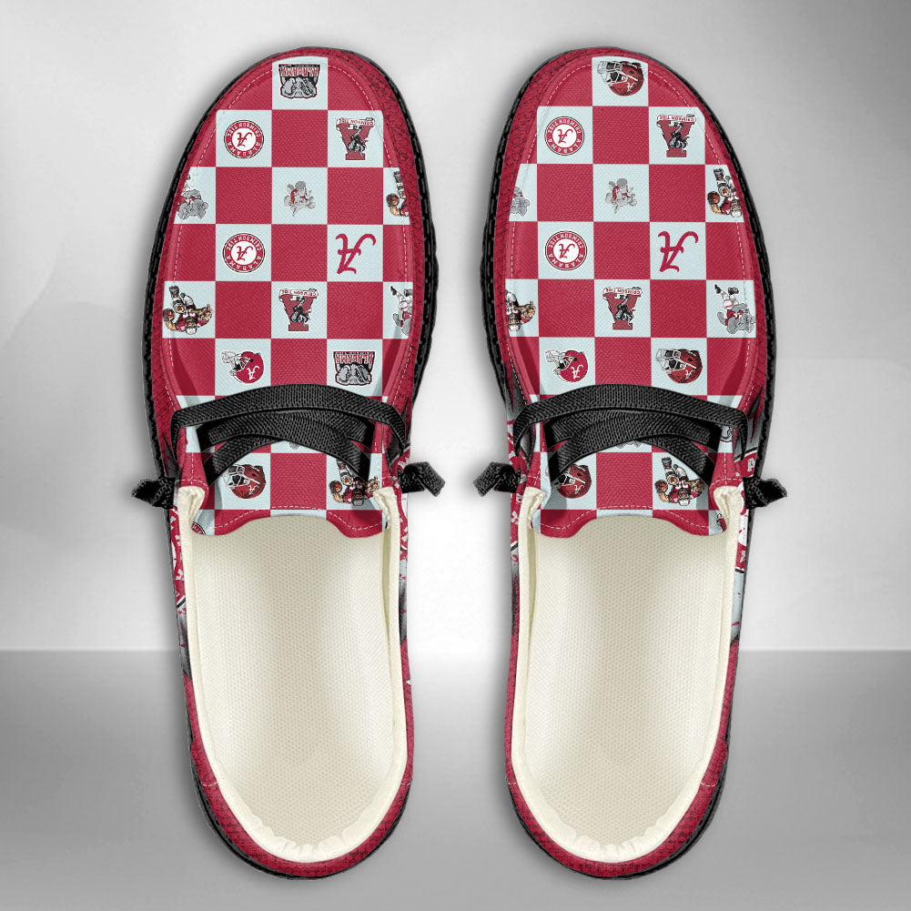 NCAA Alabama Crimson Tide Custom Name Hey Dude Shoes 01 CH1