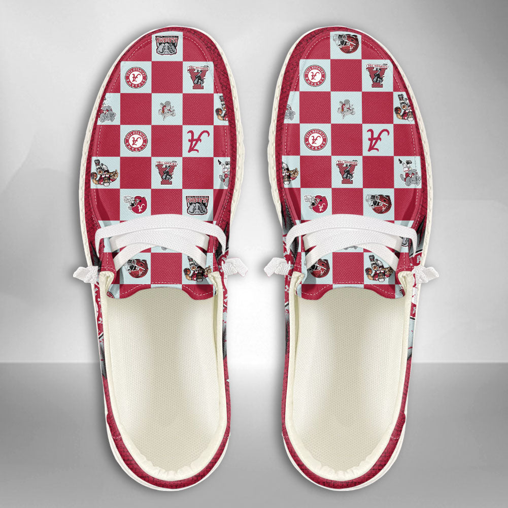 NCAA Alabama Crimson Tide Custom Name Hey Dude Shoes 01 CH1