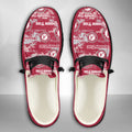 NCAA Alabama Crimson Tide Custom Name Hey Dude Shoes 05 M79