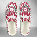 NCAA Alabama Crimson Tide Custom Name Hey Dude Shoes 12 M79